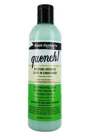 Aunt Jackie's Quench Moisture Intensive Leave-In Conditioner (12oz), Sareya Beauty Supply Store in Calgary Alberta Canada
